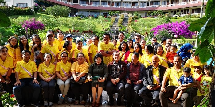 Awal Tahun Baru, Bappeda Karo Gelar Family Gathering di Hotel Sinabung