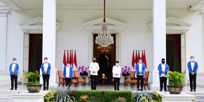 Presiden Jokowi Perkenalkan Enam Menteri Baru di Kabinet Indonesia Maju