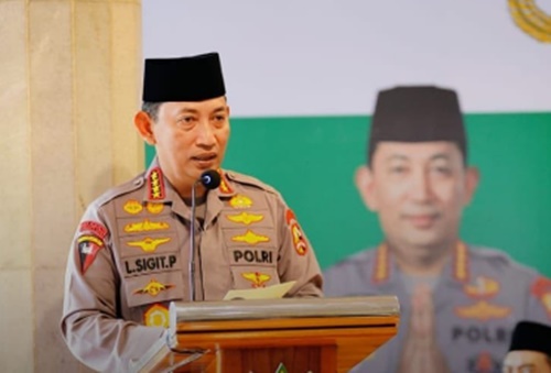 Kapolri Jenderal Listyo Sigit Prabowo. Foto Instagram Divhumas Polri.