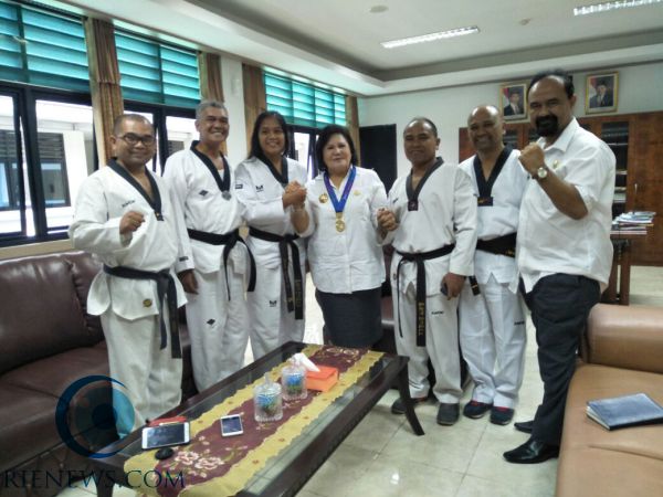 cory dan Atlet Taekwondo Asal Karo.