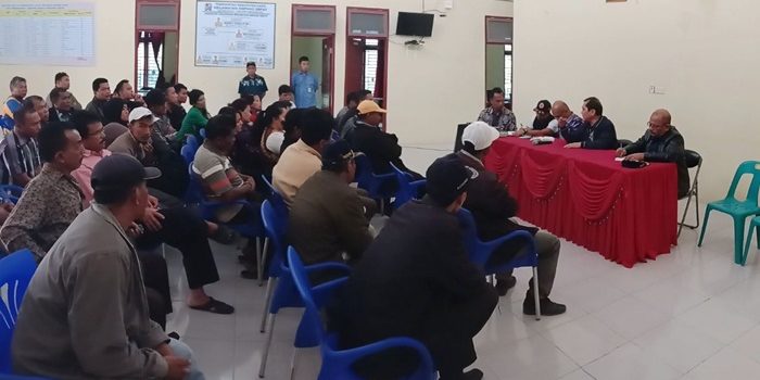 Huntara Tiga Panah Dibangunkan 4 Sumur Bor Air