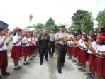 Bupati Karo Sambut Kunjungan Kapolda Sumut di SD Naman Teran