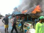 12 Rumah Di Desa Martellu Ludes Dilalap Api