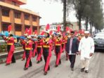 Warga Kota Wisata dan Sejarah Berastagi Pawai Lawan Narkoba
