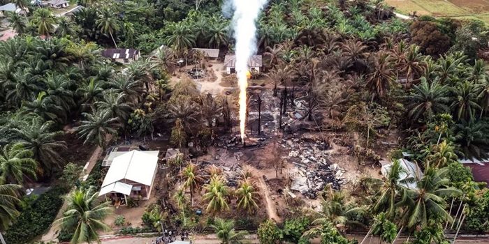 Korban Tewas Sumur Pengeboran Minyak Jadi 21 Orang