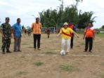 Jelang HUT RI, Wabup Buka Turnamen Sepakbola APDESI CUP II