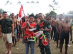 Dirgahayu RI, Yonif 125 Simbisa Bersama Rakyat Gelar Beragam Lomba