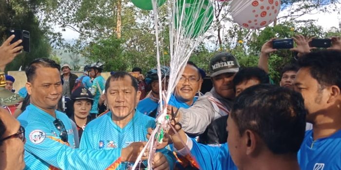 Bupati Karo Lepas Peserta Tour de Sinabung 5
