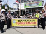 Diskresi Polres Tanah Karo Atasi Kemacetan di Berastagi