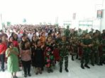 Prajurit TNI di Karo Gelar Doa Bersama dan Galang Dana Korban Bencana Gempa Tsunami