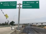 Mulai Jam 9 Malam Ini Ruas Tol Sei Rampah-Tebing Tinggi Ditutup