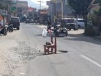 Warga Palak Jalan Udara Berlubang Tak Kunjung Diperbaiki