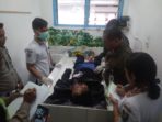 Salip Truk dari Kiri, Satpam Tewas di Tempat