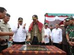Pembangunan Huntap Tahap III, Kepala BNPB Doni Monardo Serukan Jaga Alam