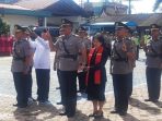 Kapolres Tanah Karo Pimpin Sertijab Sembilan Perwira