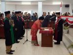 Iriani Tarigan Sah Duduki Kursi Ketua DPRD Karo