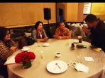 Adven Tarigan Tambun Promo Kopi Karo di Acara Presiden Jokowi