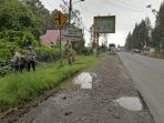 Jelang Tahun Baru, Polres Tanah Karo Gelar Aksi Bersih Jalur Lalu Lintas