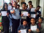 Crash Program, 10 Napi  Rutan Kabanjahe Bebas Bersyarat