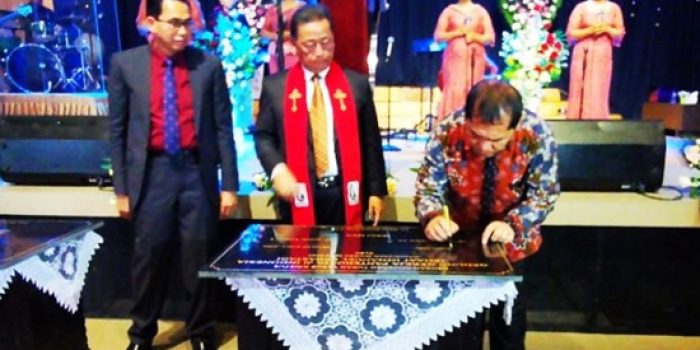 Bupati Karo Resmikan GPdI Immanuel Berastagi