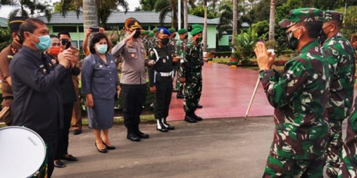Pangdam I/BB Apresiasi Warga Desa Karo Dalam Mencegah Virus Corona