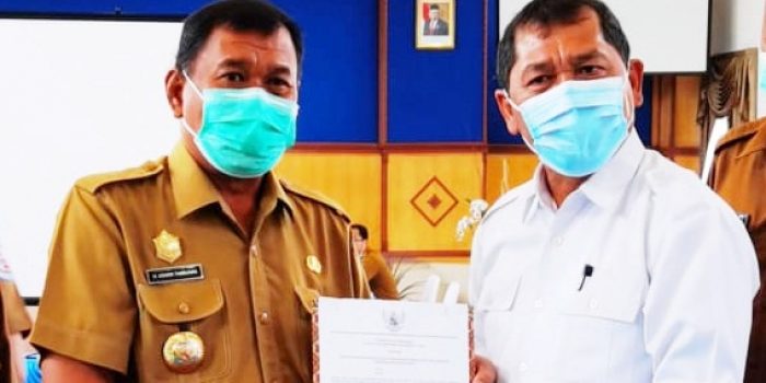 Perjuangkan Bangun Jalan Karo-Deli Serdang, Kedua Bupati Teken Kesepakatan
