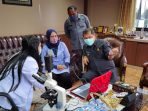 Bupati Karo Jajal Alat Kesehatan Dr Laser Perfect 10