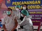 Ini Komentar Bupati Karo Usai Divaksin Covid-19