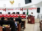 Bupati Karo Hadiri Rapat Paripurna DPRD Karo 