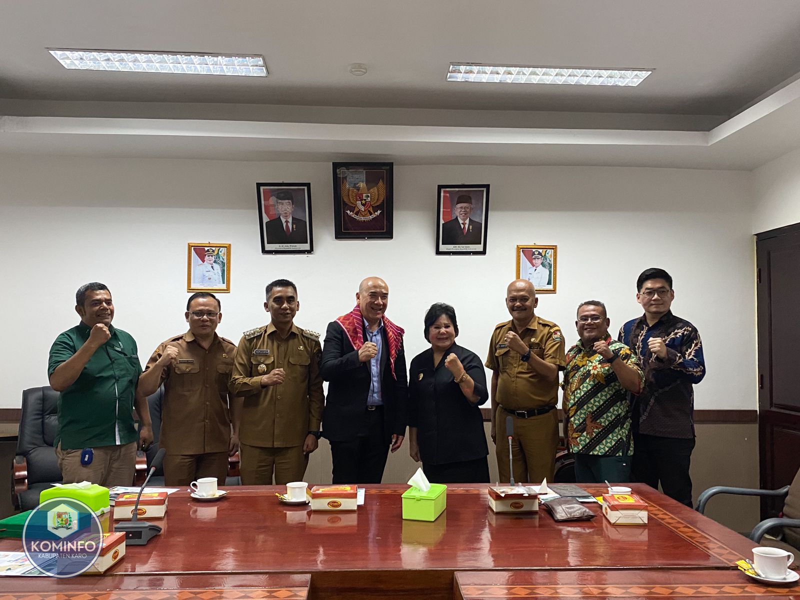 Kerjasama Pemkab Karo dengan program Pintar. Foto Ist.