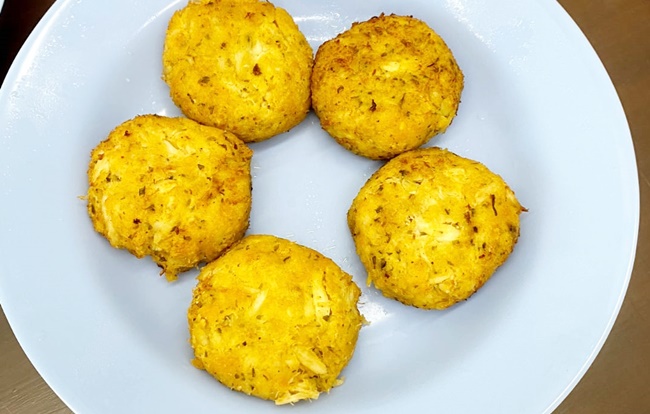 Ekspor crab cakes komoditas pertanian Sumatera Utara yang untuk pertama kalinya diekspor ke pasar Amerika Serikat. Foto Baranta Pertnian | Rienews.com.