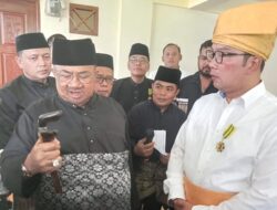 Ridwan Kamil Dinobatkan Menjadi Dewan Penasihat PB MABMI