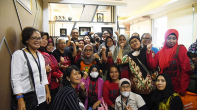 Aktivis dan PRT beraudiensi dengan DPR. Foto dpr.go.id.