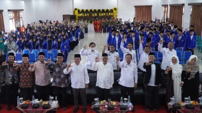 Kick Off Ngaji Literasi Digital 2023 di di Pondok Pesantren Al-Mujahidin, Kota Balikpapan, Kalimantan Timur. Foto Ist.