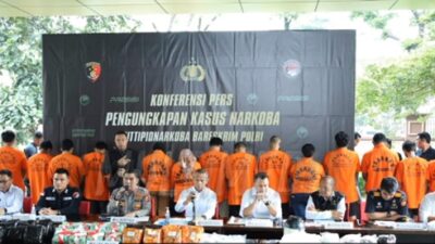 Operasi Narkoba di Sumatera Polri Ungkap Sabu Larutan di Gorden