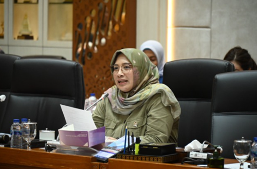 Wakil Ketua Komisi IX DPR memimpin rapat kerja soal RUU Kesehatan. Foto Dok. DPR.