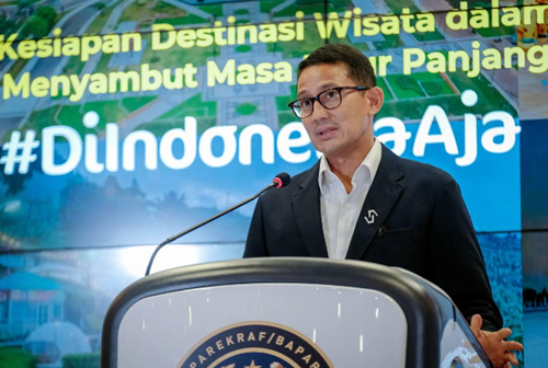 Menparekraf Sandiaga Salahuddin Uno. Foto kemenparekraf.go.id.