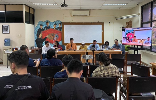 Konferensi pers Koalisi Masyarakat Sipil untuk Keadilan Akses Kesehatan. Foto Dok.Koalisi.