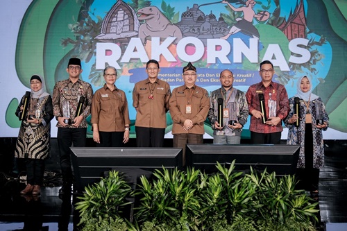 Lima daerah menjadi role model ekraf. Foto kemenparekraf.go.id.