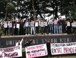 Kampanye Pemilu 2024, Mahasiswa Aceh Tolak Dinasti Politik dan Kecurangan
