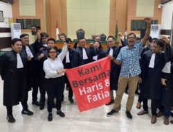 Fatia dan Haris Diputus Bebas, Tim Advokasi Berpesan Jangan Takut Mengkritik