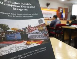 Diskusi Buku KBB, Relokasi Bukan Contoh Baik Solusi Konflik