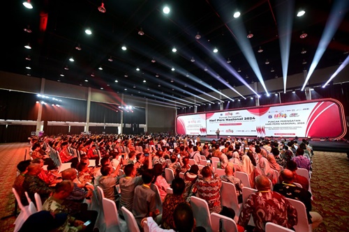 Presiden Jokowi menerbitkan Perpres Publisher Rights, 20 Februari 2024. Foto Dok. BPMi Setpres.