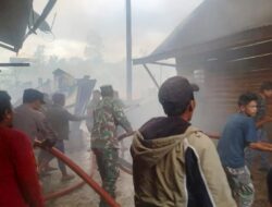 36 Rumah di Merek Karo Ludes Terbakar, Kerugian Ditaksir Rp1,8 Miliar