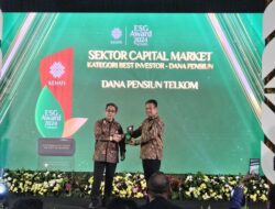 Dana Pensiun Telkom Raih Predikat Terbaik ESG Award 2024
