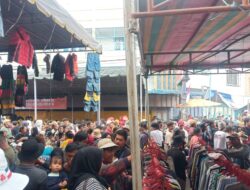 Libur Hari Proklamasi Lapak Monza di Kabanjahe Dipadati Pengunjung