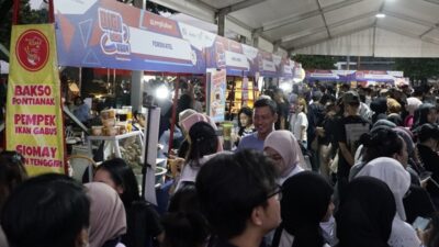 Pasar Rakyat dan Bazaar UMKM Digiland 2024 yang digelar Telkom Indonesia 27-28 Juli 2024, capai nilai transaksi hingga Rp463 juta. Foto Istimewa.