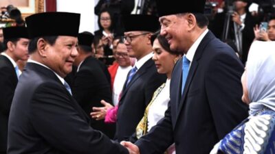 Presiden Prabowo Lantik Menteri dan Pejabat Setingkat Menteri Kabinet Merah Putih
