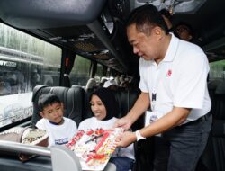 Mudik Gratis TelkomGroup Lepas 2.300 Pemudik Menuju Kampung Halaman