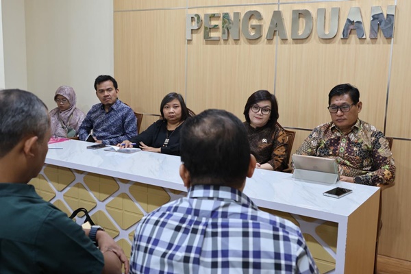 Komnas HAM menerima pelaporan kasus teror ke Tempo. Foto KKJ Indonesia.